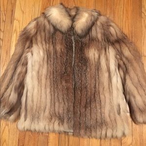 SOLD on MercariVintage Saga Fox blue fox fur coat